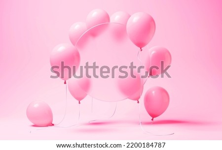 The 3d balloons for home party