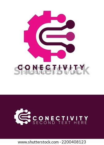 connectivity logo vector for your business