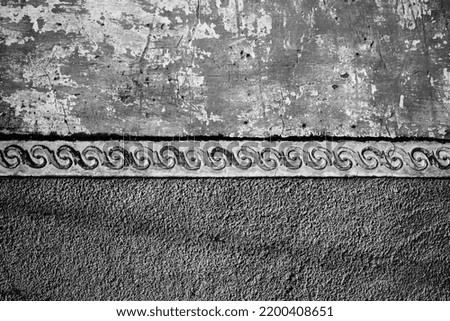 Decorative black textured old wall background