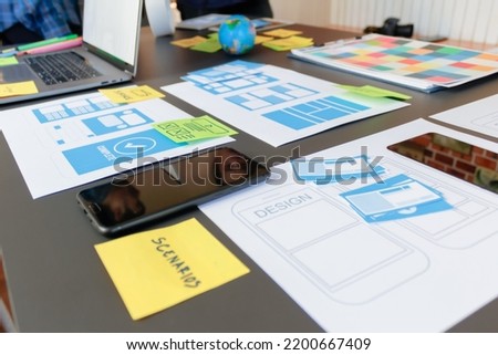 mobile application development team is studying and designing  ux ui system to display and color in application on smartphone to work efficiently and not cause the ux ui system to have any errors.
