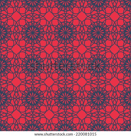 Abstract vintage contrast wallpaper pattern seamless background. Vector illustration