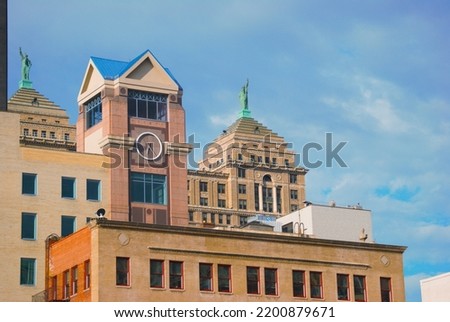 Buildings in Downtown Buffalo New York