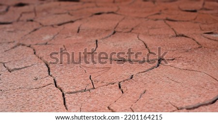 ground arid dry desert fissure