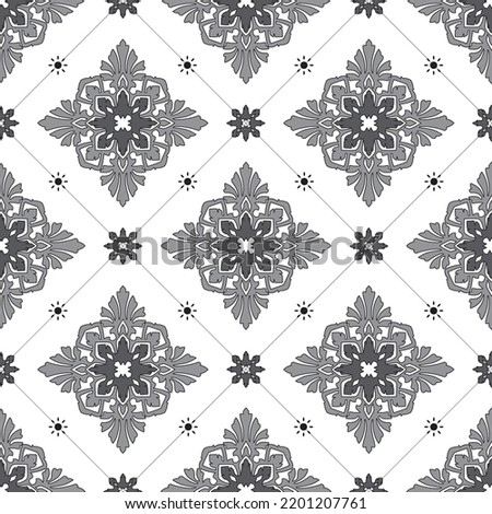 thai pattern traditional abstract concept illustration, Abstract shapes thai patterns, Luxury lai thai pattern.