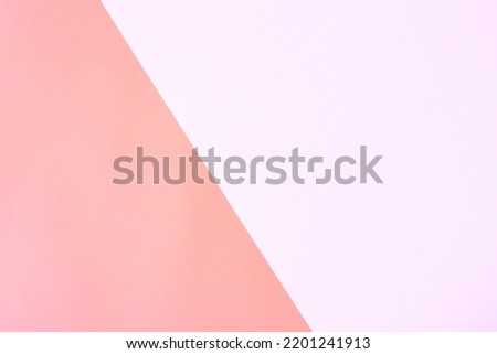 Pink yellow two colored paper background