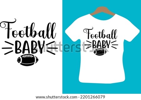 Football Baby svg design file