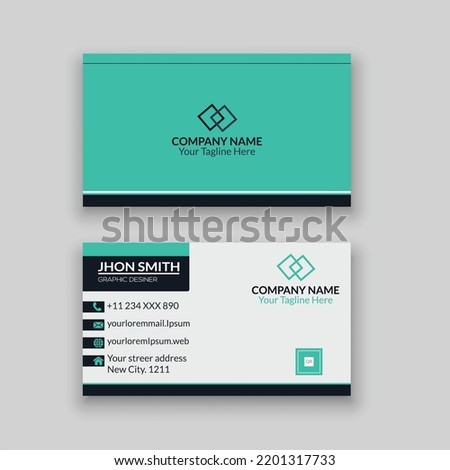 Business card design template, Modern Business Card Design, Creative Business Card Design, Corporate Business Card Design,