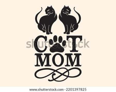  Cat t-shirt design vector file