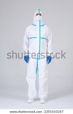 pandemic dress , doctors surgical gown Royalty-Free Stock Photo #2201610267