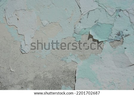 Abstract background old wall paited white,gray,green