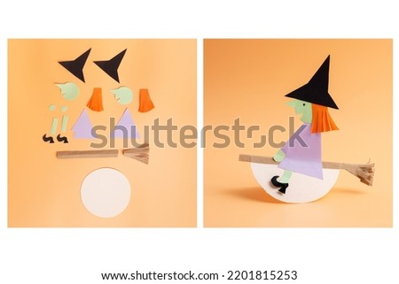Halloween paper craft for kids