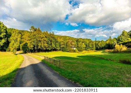 Late Summer Walk through the beautiful nature of Schmalkalden - Thuringia - Germany