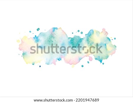abstract colorful background brush vector