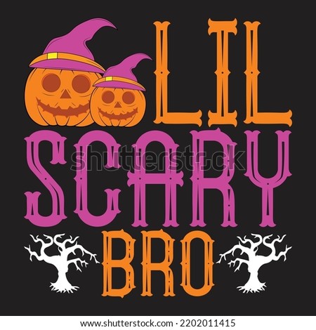 Halloween t shirt design With custom vector