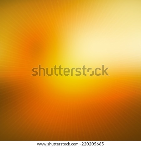 Sunburst Gradient Blurred Background Yellow Orange