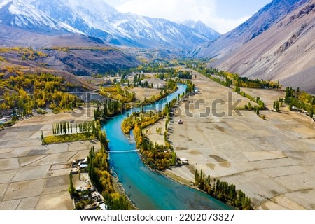 Beautiful Phandar valley in Gilgit Baltistan, Pakistan