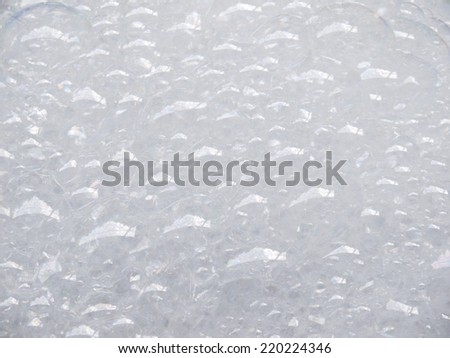 Soap foam and bubbles background