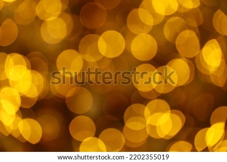 defocused golden light background material picture