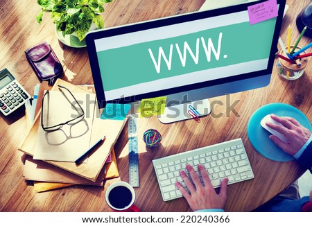 Man Working on a Responsive Web Design Royalty-Free Stock Photo #220240366