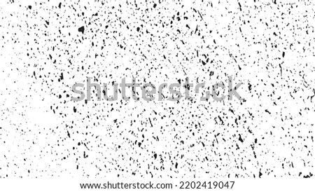 Vector Distressed Dirt Overlay, Retro distressed grunge texture, Grunge background black and white, Old vintage vector pattern.
