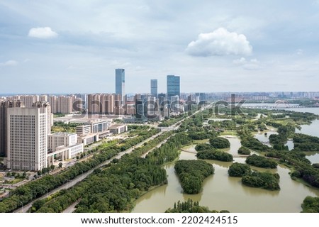 Panoramic picture of China nanchang