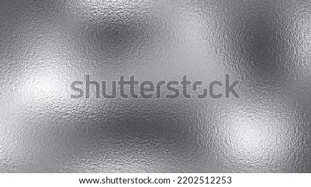 Silver metal effect foil. Silver texture. Gradient background. Metal surface print. Glitter backdrop. Silver reflecting gloss plate. Shine metalic bg for design cards, prints. Vector illustration Royalty-Free Stock Photo #2202512253