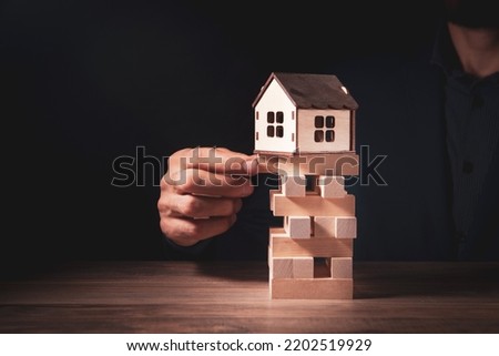 Instability In Real Estate Market Royalty-Free Stock Photo #2202519929