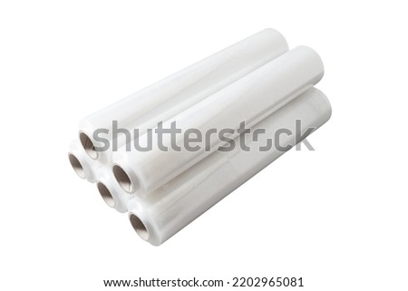 Set of Pallet Stretch Wrapping Film Roll For Box Packaging, Pack
