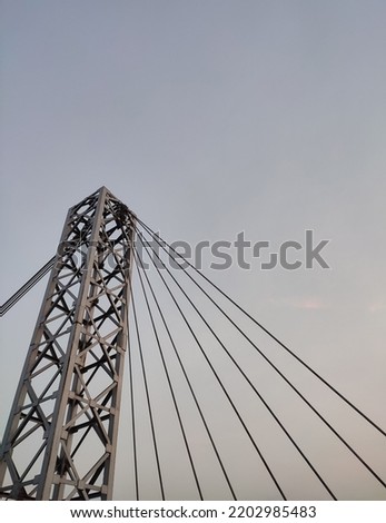 Cable-stayed bridge photo in Bangladesh 