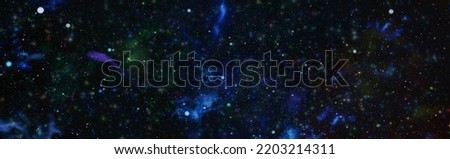 stars planets star clusters, colored gas clouds in abstract space. Outer space nebula. Galaxy Space background universe magic sky