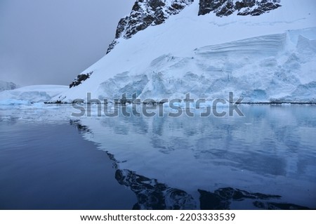 Very beautiful view of Antarctica