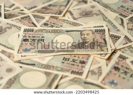 Japanese Stack Money 10000 Yen Fortune
