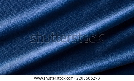 blue fabric cloth background texture Royalty-Free Stock Photo #2203586293
