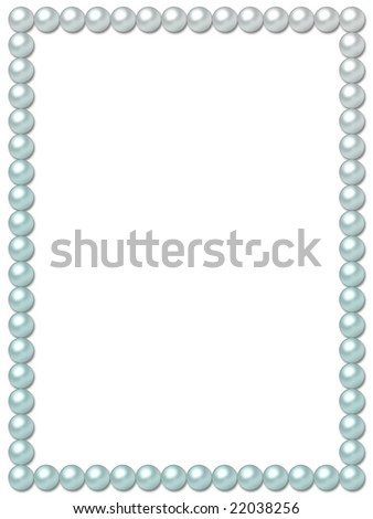 Pearl frame-necklace