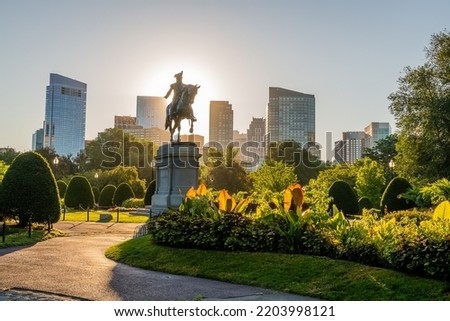 Photographs around downtown Boston, Massachusetts  Royalty-Free Stock Photo #2203998121