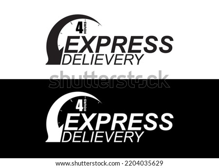 Express delivery in 4 hours. Fast delivery, express and urgent shipping