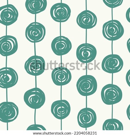 Abstract simple seamless pattern background. Abstract striped repeat background. Simple and stylish green vector print. For textiles, clothing, bed linen, office supplies.