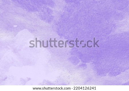 Lilac, violet, purple abstract watercolor background texture. High resolution colorful watercolor texture for cards, backgrounds, fabrics, posters. Hand draw backdrop Royalty-Free Stock Photo #2204126241