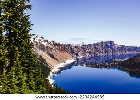 Crater Lake National Park of Oregon