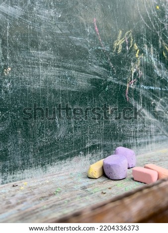 Back to school, old school blackboard, chalkboard background, copy space for your text  are design