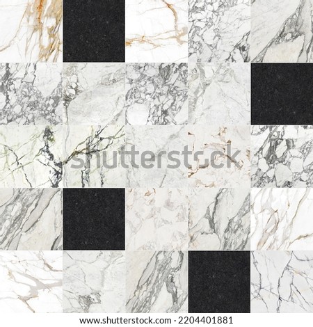 Marble Stone Concrete seamless pattern patchwork.