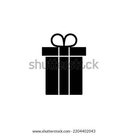 Gift icon vector for web and mobile app. gift sign and symbol. birthday gift