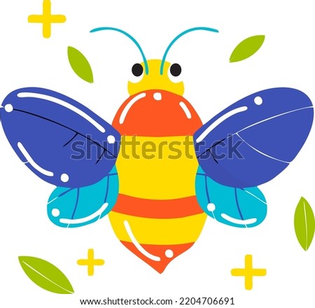 Cute Insect Design Vector Illustration