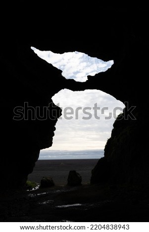 Yoda Cave in the South of Iceland