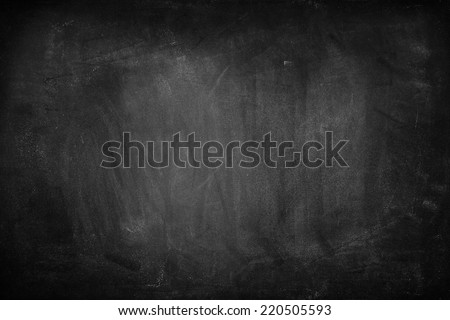 Chalk rubbed out on blackboard Royalty-Free Stock Photo #220505593