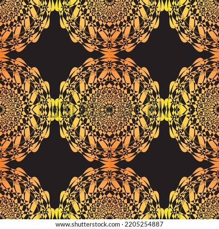 gold color spiral for background and wallpaper interior design