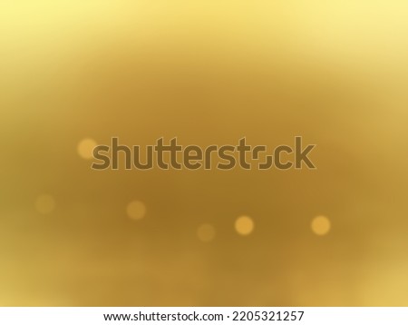 Blurry yellow bokeh texture for background abstract 