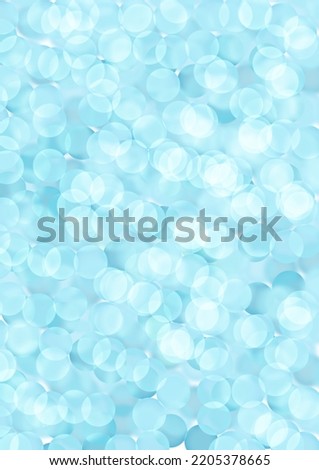 Air bubbles floating across the background