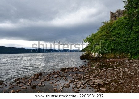 Views out over the waters of Loch Ness