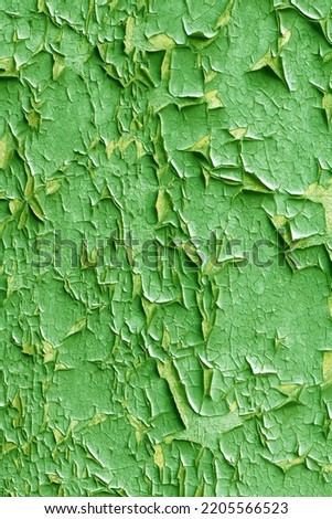 Background of old green paint. High resolution photo. Full depth of field.